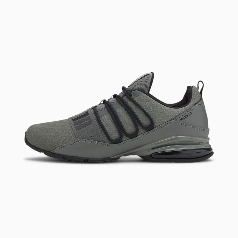 Puma CELL Regulate Mesh Férfi Edzőcipő - Szürke/Fekete ( Hungary - AJDVY8316 )